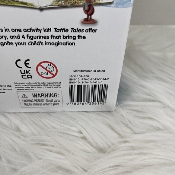 NEW DISNEY Winnie The Pooh Tattle Tales Story Book Set With 4 Figures - Picture 12 of 12